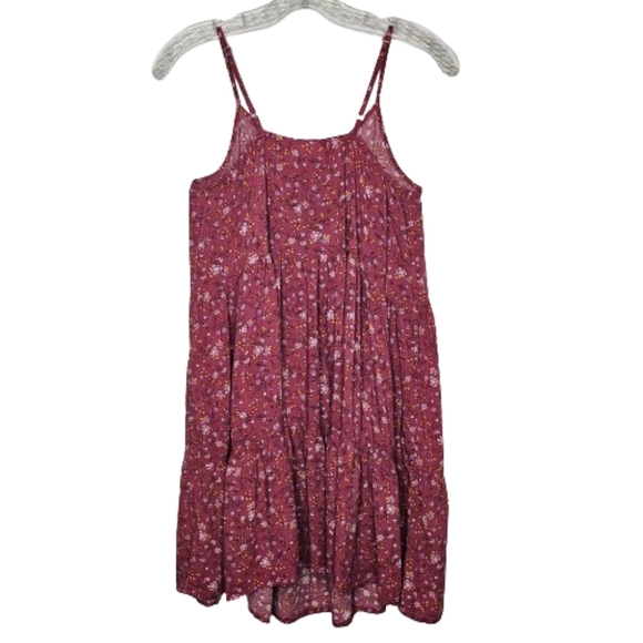 The Children's Place Girls 16 Floral Sleeveless Tiered Adjustable Straps Dress - Picture 7 of 13